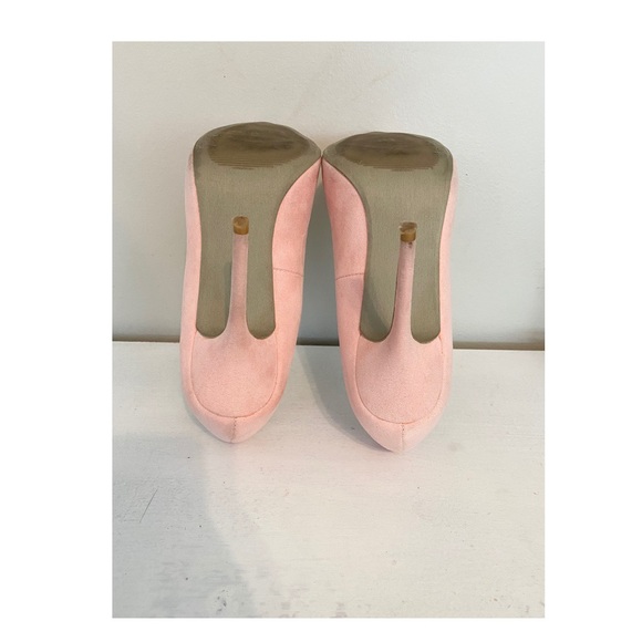 ‘Pretty In Pink Heels’- Suede - Picture 4 of 7